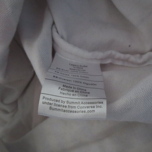 Brand New Chuck Taylor All Star Converse Legacy Canvas Legacy Duffel Bag - Picture 10 of 10